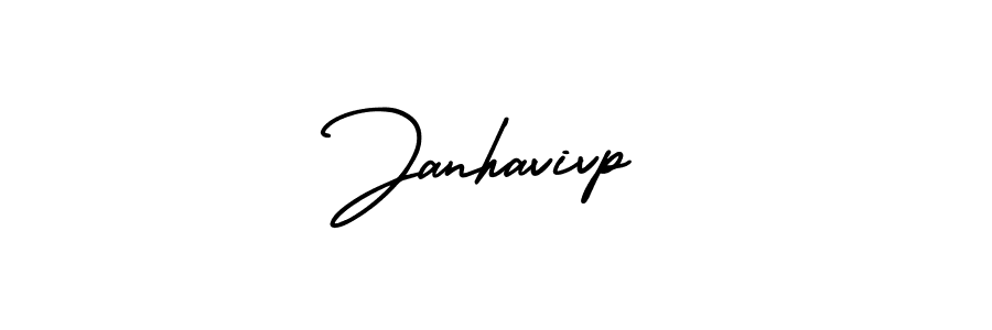 It looks lik you need a new signature style for name Janhavivp. Design unique handwritten (AmerikaSignatureDemo-Regular) signature with our free signature maker in just a few clicks. Janhavivp signature style 3 images and pictures png