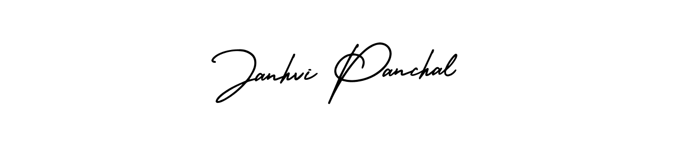 How to Draw Janhvi Panchal signature style? AmerikaSignatureDemo-Regular is a latest design signature styles for name Janhvi Panchal. Janhvi Panchal signature style 3 images and pictures png
