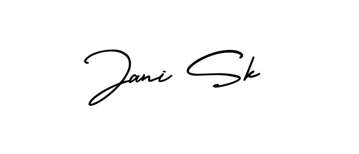 Check out images of Autograph of Jani Sk name. Actor Jani Sk Signature Style. AmerikaSignatureDemo-Regular is a professional sign style online. Jani Sk signature style 3 images and pictures png
