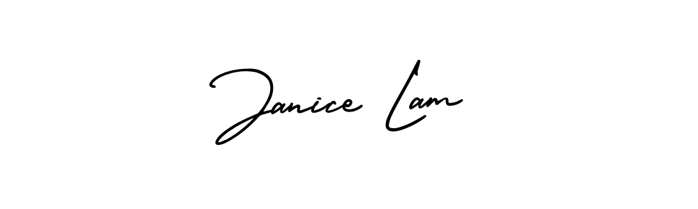 It looks lik you need a new signature style for name Janice Lam. Design unique handwritten (AmerikaSignatureDemo-Regular) signature with our free signature maker in just a few clicks. Janice Lam signature style 3 images and pictures png