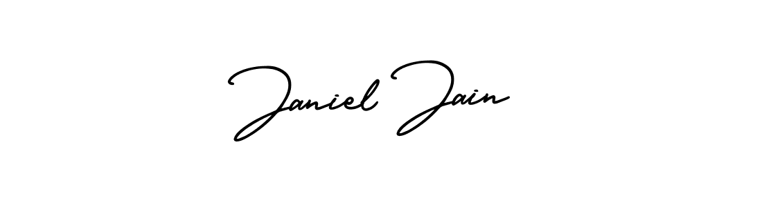 Make a beautiful signature design for name Janiel Jain. Use this online signature maker to create a handwritten signature for free. Janiel Jain signature style 3 images and pictures png