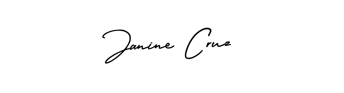 Create a beautiful signature design for name Janine Cruz. With this signature (AmerikaSignatureDemo-Regular) fonts, you can make a handwritten signature for free. Janine Cruz signature style 3 images and pictures png