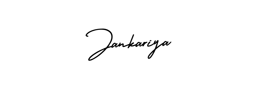 Make a beautiful signature design for name Jankariya. With this signature (AmerikaSignatureDemo-Regular) style, you can create a handwritten signature for free. Jankariya signature style 3 images and pictures png