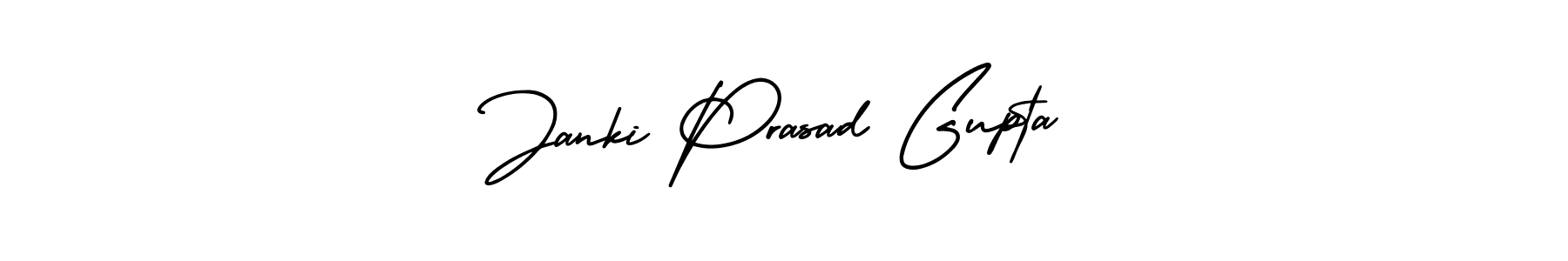 Janki Prasad Gupta stylish signature style. Best Handwritten Sign (AmerikaSignatureDemo-Regular) for my name. Handwritten Signature Collection Ideas for my name Janki Prasad Gupta. Janki Prasad Gupta signature style 3 images and pictures png