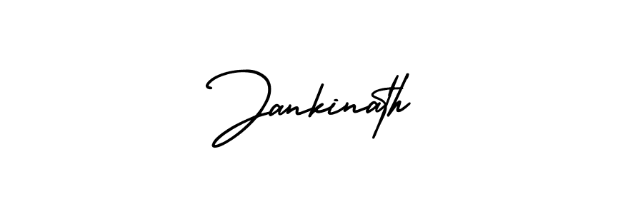 Design your own signature with our free online signature maker. With this signature software, you can create a handwritten (AmerikaSignatureDemo-Regular) signature for name Jankinath. Jankinath signature style 3 images and pictures png