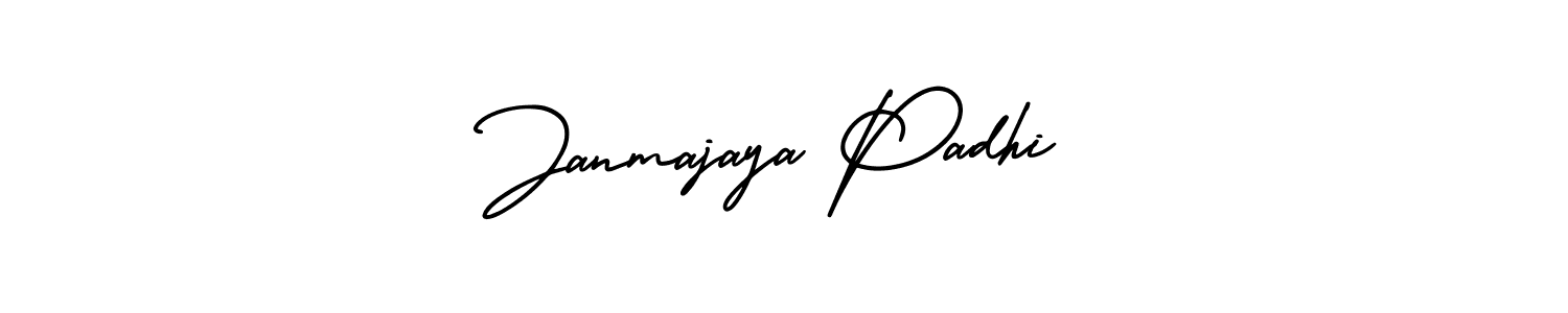 How to Draw Janmajaya Padhi signature style? AmerikaSignatureDemo-Regular is a latest design signature styles for name Janmajaya Padhi. Janmajaya Padhi signature style 3 images and pictures png