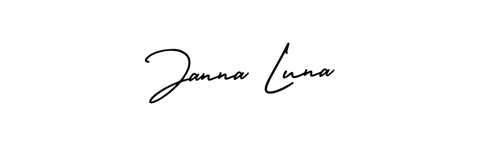 See photos of Janna Luna official signature by Spectra . Check more albums & portfolios. Read reviews & check more about AmerikaSignatureDemo-Regular font. Janna Luna signature style 3 images and pictures png