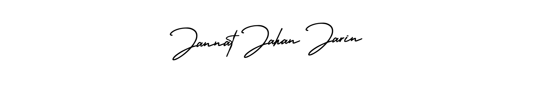 Create a beautiful signature design for name Jannat Jahan Jarin. With this signature (AmerikaSignatureDemo-Regular) fonts, you can make a handwritten signature for free. Jannat Jahan Jarin signature style 3 images and pictures png