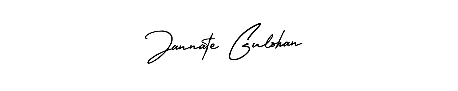 Make a beautiful signature design for name Jannate Gulshan. Use this online signature maker to create a handwritten signature for free. Jannate Gulshan signature style 3 images and pictures png