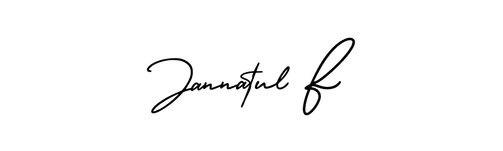 Once you've used our free online signature maker to create your best signature AmerikaSignatureDemo-Regular style, it's time to enjoy all of the benefits that Jannatul F name signing documents. Jannatul F signature style 3 images and pictures png