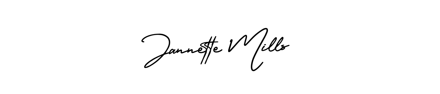 Best and Professional Signature Style for Jannette Mills. AmerikaSignatureDemo-Regular Best Signature Style Collection. Jannette Mills signature style 3 images and pictures png