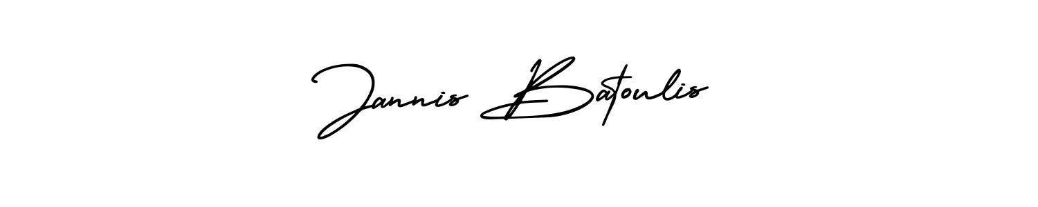 Best and Professional Signature Style for Jannis Batoulis. AmerikaSignatureDemo-Regular Best Signature Style Collection. Jannis Batoulis signature style 3 images and pictures png