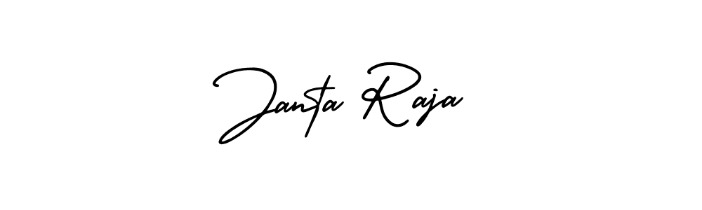 Similarly AmerikaSignatureDemo-Regular is the best handwritten signature design. Signature creator online .You can use it as an online autograph creator for name Janta Raja. Janta Raja signature style 3 images and pictures png