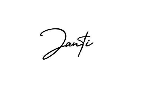 How to Draw Janti signature style? AmerikaSignatureDemo-Regular is a latest design signature styles for name Janti. Janti signature style 3 images and pictures png