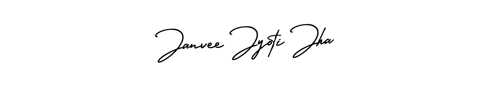 Similarly AmerikaSignatureDemo-Regular is the best handwritten signature design. Signature creator online .You can use it as an online autograph creator for name Janvee Jyoti Jha. Janvee Jyoti Jha signature style 3 images and pictures png