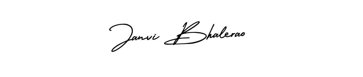 Similarly AmerikaSignatureDemo-Regular is the best handwritten signature design. Signature creator online .You can use it as an online autograph creator for name Janvi Bhalerao. Janvi Bhalerao signature style 3 images and pictures png