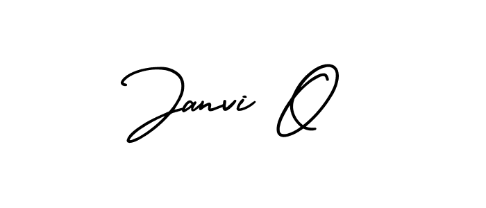 How to Draw Janvi O signature style? AmerikaSignatureDemo-Regular is a latest design signature styles for name Janvi O. Janvi O signature style 3 images and pictures png