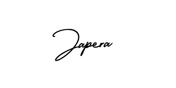 Make a beautiful signature design for name Japera. Use this online signature maker to create a handwritten signature for free. Japera signature style 3 images and pictures png