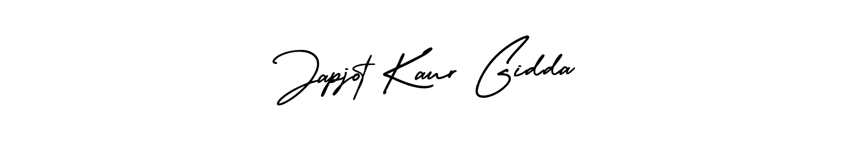 Make a short Japjot Kaur Gidda signature style. Manage your documents anywhere anytime using AmerikaSignatureDemo-Regular. Create and add eSignatures, submit forms, share and send files easily. Japjot Kaur Gidda signature style 3 images and pictures png