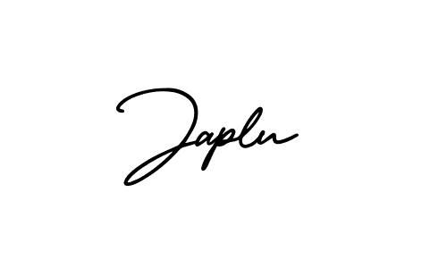 Also we have Japlu name is the best signature style. Create professional handwritten signature collection using AmerikaSignatureDemo-Regular autograph style. Japlu signature style 3 images and pictures png