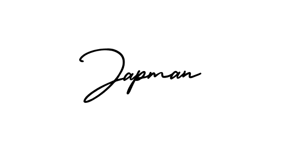 Create a beautiful signature design for name Japman. With this signature (AmerikaSignatureDemo-Regular) fonts, you can make a handwritten signature for free. Japman signature style 3 images and pictures png