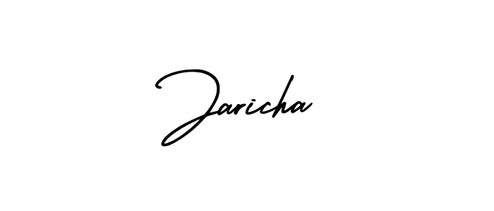 Similarly AmerikaSignatureDemo-Regular is the best handwritten signature design. Signature creator online .You can use it as an online autograph creator for name Jaricha. Jaricha signature style 3 images and pictures png