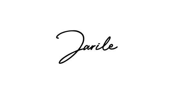 Design your own signature with our free online signature maker. With this signature software, you can create a handwritten (AmerikaSignatureDemo-Regular) signature for name Jarile. Jarile signature style 3 images and pictures png