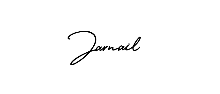 The best way (AmerikaSignatureDemo-Regular) to make a short signature is to pick only two or three words in your name. The name Jarnail include a total of six letters. For converting this name. Jarnail signature style 3 images and pictures png