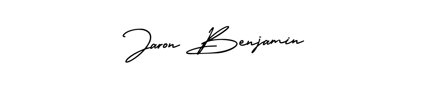 Best and Professional Signature Style for Jaron Benjamin. AmerikaSignatureDemo-Regular Best Signature Style Collection. Jaron Benjamin signature style 3 images and pictures png