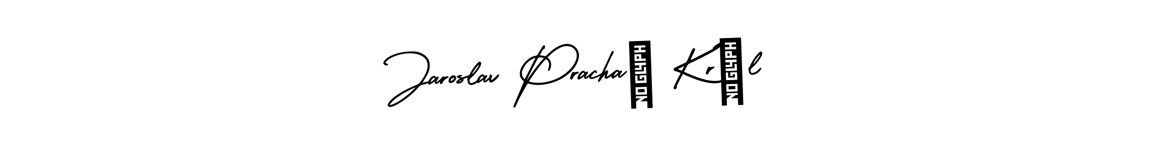 This is the best signature style for the Jaroslav Prachař Král name. Also you like these signature font (AmerikaSignatureDemo-Regular). Mix name signature. Jaroslav Prachař Král signature style 3 images and pictures png