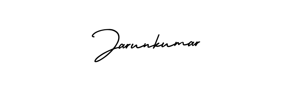 Also we have Jarunkumar name is the best signature style. Create professional handwritten signature collection using AmerikaSignatureDemo-Regular autograph style. Jarunkumar signature style 3 images and pictures png