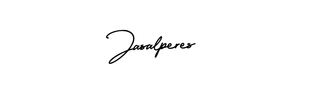 It looks lik you need a new signature style for name Jasalperes. Design unique handwritten (AmerikaSignatureDemo-Regular) signature with our free signature maker in just a few clicks. Jasalperes signature style 3 images and pictures png