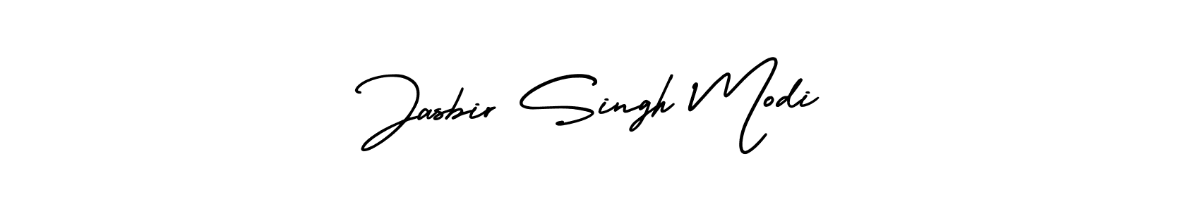 Jasbir Singh Modi stylish signature style. Best Handwritten Sign (AmerikaSignatureDemo-Regular) for my name. Handwritten Signature Collection Ideas for my name Jasbir Singh Modi. Jasbir Singh Modi signature style 3 images and pictures png