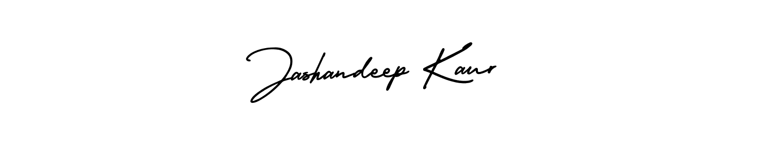 Create a beautiful signature design for name Jashandeep Kaur. With this signature (AmerikaSignatureDemo-Regular) fonts, you can make a handwritten signature for free. Jashandeep Kaur signature style 3 images and pictures png