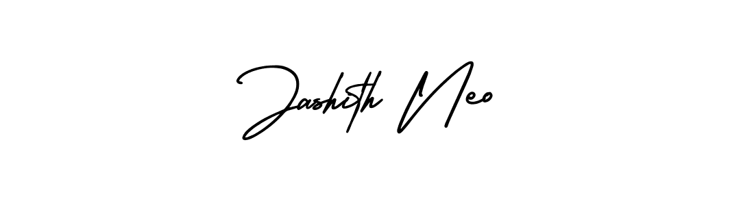 AmerikaSignatureDemo-Regular is a professional signature style that is perfect for those who want to add a touch of class to their signature. It is also a great choice for those who want to make their signature more unique. Get Jashith Neo name to fancy signature for free. Jashith Neo signature style 3 images and pictures png