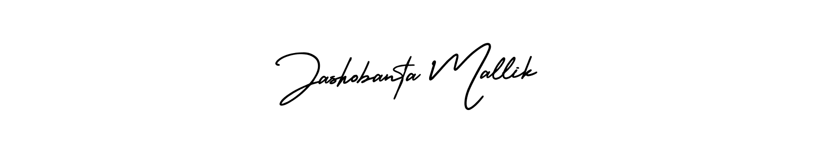 This is the best signature style for the Jashobanta Mallik name. Also you like these signature font (AmerikaSignatureDemo-Regular). Mix name signature. Jashobanta Mallik signature style 3 images and pictures png