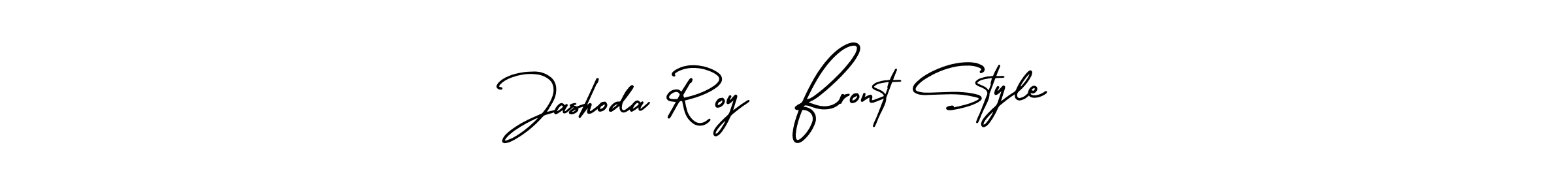 Make a beautiful signature design for name Jashoda Roy  Front Style. Use this online signature maker to create a handwritten signature for free. Jashoda Roy  Front Style signature style 3 images and pictures png