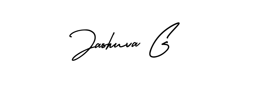 Jashuva G stylish signature style. Best Handwritten Sign (AmerikaSignatureDemo-Regular) for my name. Handwritten Signature Collection Ideas for my name Jashuva G. Jashuva G signature style 3 images and pictures png