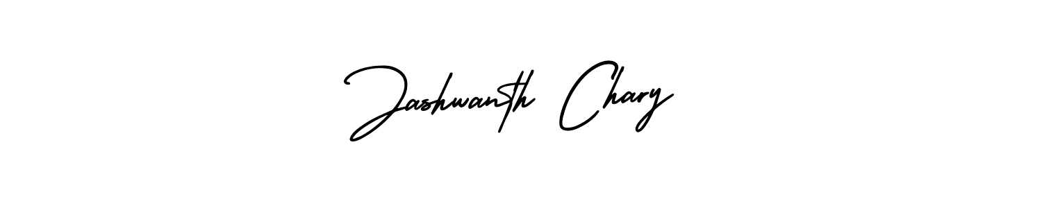 Jashwanth Chary stylish signature style. Best Handwritten Sign (AmerikaSignatureDemo-Regular) for my name. Handwritten Signature Collection Ideas for my name Jashwanth Chary. Jashwanth Chary signature style 3 images and pictures png