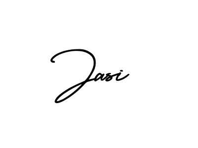 How to Draw Jasi signature style? AmerikaSignatureDemo-Regular is a latest design signature styles for name Jasi. Jasi signature style 3 images and pictures png