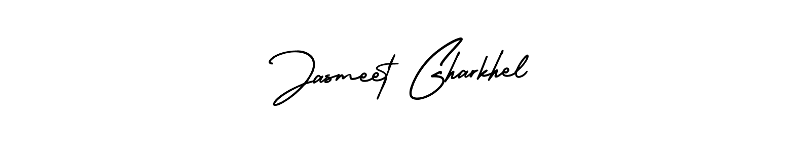 Also we have Jasmeet Gharkhel name is the best signature style. Create professional handwritten signature collection using AmerikaSignatureDemo-Regular autograph style. Jasmeet Gharkhel signature style 3 images and pictures png