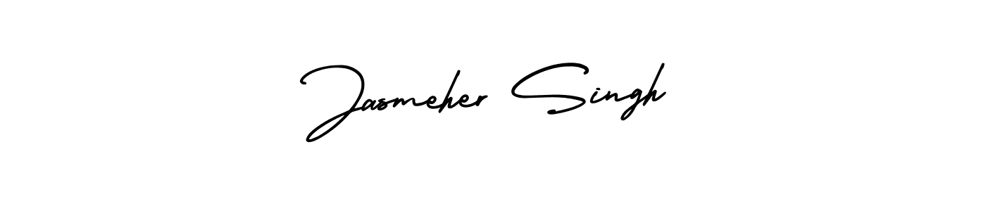 Also we have Jasmeher Singh name is the best signature style. Create professional handwritten signature collection using AmerikaSignatureDemo-Regular autograph style. Jasmeher Singh signature style 3 images and pictures png