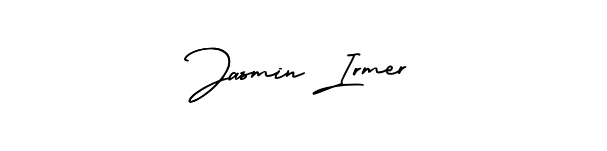 AmerikaSignatureDemo-Regular is a professional signature style that is perfect for those who want to add a touch of class to their signature. It is also a great choice for those who want to make their signature more unique. Get Jasmin Irmer name to fancy signature for free. Jasmin Irmer signature style 3 images and pictures png
