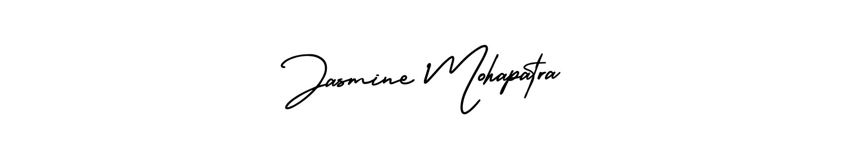 AmerikaSignatureDemo-Regular is a professional signature style that is perfect for those who want to add a touch of class to their signature. It is also a great choice for those who want to make their signature more unique. Get Jasmine Mohapatra name to fancy signature for free. Jasmine Mohapatra signature style 3 images and pictures png