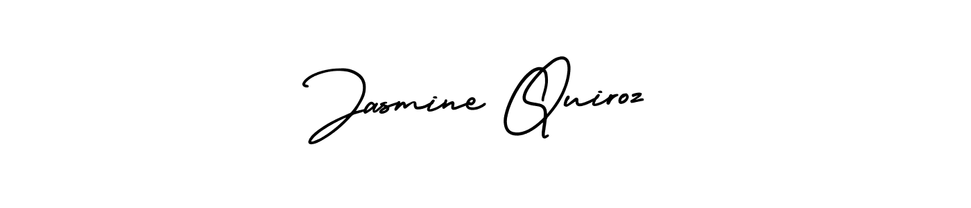 Make a beautiful signature design for name Jasmine Quiroz. Use this online signature maker to create a handwritten signature for free. Jasmine Quiroz signature style 3 images and pictures png