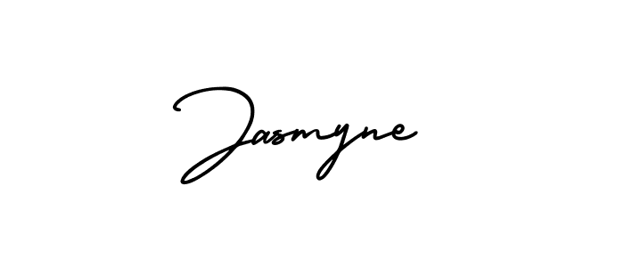 Jasmyne stylish signature style. Best Handwritten Sign (AmerikaSignatureDemo-Regular) for my name. Handwritten Signature Collection Ideas for my name Jasmyne. Jasmyne signature style 3 images and pictures png