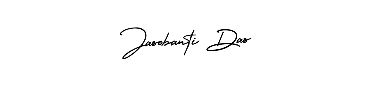 How to make Jasobanti Das signature? AmerikaSignatureDemo-Regular is a professional autograph style. Create handwritten signature for Jasobanti Das name. Jasobanti Das signature style 3 images and pictures png