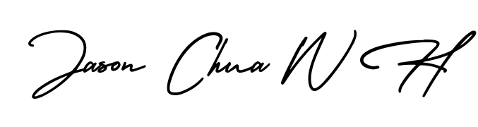 It looks like you need a new signature style for name Jason Chua W H. Design unique handwritten (AmerikaSignatureDemo-Regular) signature with our free signature maker in just a few clicks. Jason Chua W H signature style 3 images and pictures png