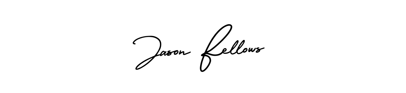 Create a beautiful signature design for name Jason Fellows. With this signature (AmerikaSignatureDemo-Regular) fonts, you can make a handwritten signature for free. Jason Fellows signature style 3 images and pictures png