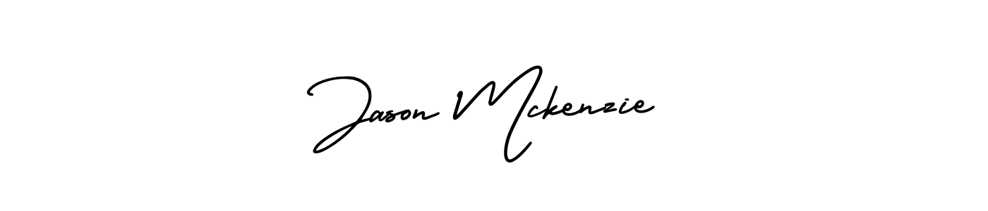 This is the best signature style for the Jason Mckenzie name. Also you like these signature font (AmerikaSignatureDemo-Regular). Mix name signature. Jason Mckenzie signature style 3 images and pictures png